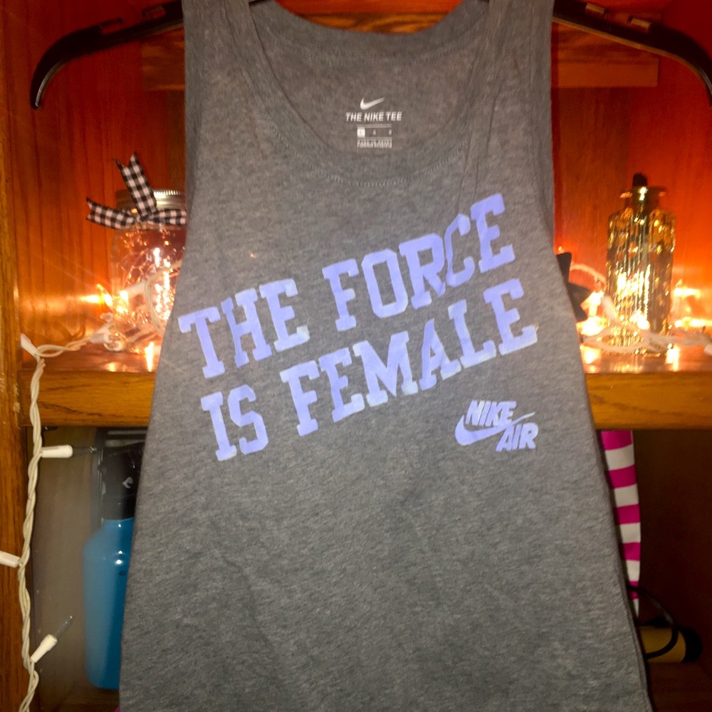 Nike tank top cropped